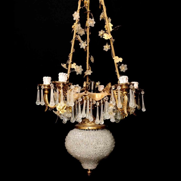 Χειροποίητο Φωτιστικό Οροφής Ναπολέων III-French chandelier A-13053 