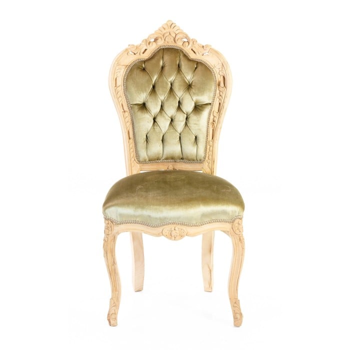 Καρέκλα Μπαρόκ Τραπεζαρίας Μασίφ Καρυδιά Χειροποίητη - K16-5103-Chair K16-5103 