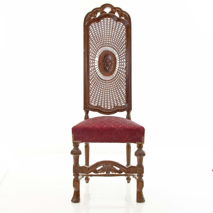 Καρέκλα Ψηλή Πλάτη Ψάθα - K16-5106-Chair K16-5106 