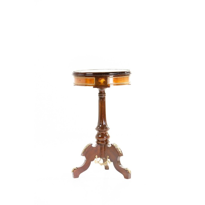 Τραπέζι Στρογγυλό Μαρκετερί-Table K16-3466 
