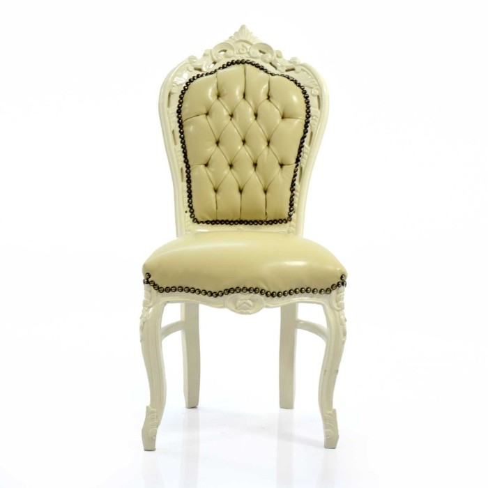 Καρέκλα Μπαρόκ Τραπεζαρίας Μασίφ Καρυδιά - K01-5101-Chair K01-5101 