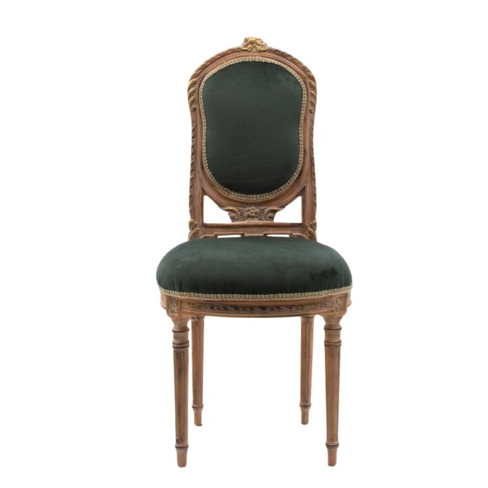 Καρέκλα χειροποίητη σε στυλ Λουί σεζ σκαλιστή K16-5111-CHAIR K16-5111 