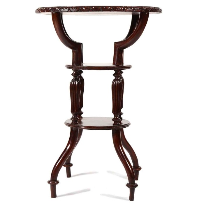 Τραπέζι σκαλιστό στρογγυλό-table Χ-03-3056 