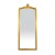 Καθρέφτης Δαπέδου Μασίφ Καρυδιά Επενδυμένος με Φύλλο Χρυσού-Mirror L9-7104 