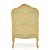 Πολυθρόνα Λουις Κενζ Με Φύλλο Χρυσού & Ανάγλυφό Ύφασμα - L9-6160-Armchair X--6160 