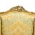 Μπερζέρα Λουις Κενζ με Φύλλο Χρυσού & Βελούδο Ύφασμα - Χ-6165-Armchair X-6165 