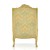 Μπερζέρα Λουις Κενζ με Φύλλο Χρυσού & Βελούδο Ύφασμα - Χ-6165-Armchair X-6165 