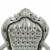 Πολυθρόνα Μπαρόκ Μασίφ Καρυδιά Χειροποίητη - X-6189-Baroque Armchair X-6189 