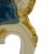 Πολυθρόνα λάκα με φύλλο χρυσού-Armchair X-9050 