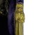Μπερζέρα Λουις Κενζ με φύλλο χρυσού σε χρώμα μώβ - LS12-9049-Wing Armchair LS12-9049 