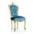 Καρέκλα Μπαρόκ Τραπεζαρίας Μασίφ Καρυδιά Χειροποίητη - L12-5066-Chair L12-5066 