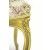 Ανάκλιντρο Λουις Κενζ με φύλλο χρυσού σκαλιστό-Daybed L12-8111 