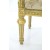 Πολυθρόνα Λουις Σεζ Με Φύλλο Χρυσού & Ανάγλυφο Ύφασμα - X-6211-X6211 
