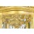 Βιτρίνα Μπαρόκ Σκαλιστή με Φύλλο Χρυσού & Πατίνα-X4131 