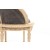 Καναπεδάκι Λουις Κενζ Χειροποίητος σε φυσικό μασίφ ξύλο καρυδιάς-Armchair K15-6239 