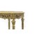 Τραπέζι τετράγωνο χρυσό με μάρμαρο σε στυλ Λουί Σεζ-Table K15-3440 