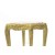 Τραπέζι χρυσό πατίνα Λουί κενζ με μπεζ μάρμαρο-Table K15-3446 