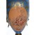 Αμφορέας πορσελάνινος με ανάγλυφες παραστάσεις καί μπρούτζο-Amphora Set L12-13150 