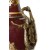 Αμφορέας πορσελάνινος με ανάγλυφες παραστάσεις καί μπρούτζο-Amphora L12-13157 