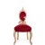 Καρέκλα Ροκοκό Βελούδο με Φύλλο χρυσού-Chair Κ16-5080 