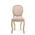 Καρέκλα τραπεζαρίας Φυσικό ξύλο - Ανάγλυφο ύφασμα - Κ16-5083-Chair Κ16-5083 