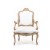 Πολυθρόνα Λουις Κενζ με Ξύλο Ανεπεξέργαστο & Βελούδο Ύφασμα - Κ16-6251-Armchair Κ16-6251 