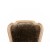 Πολυθρόνα Λουις Κενζ με Ξύλο Ανεπεξέργαστο & Βελούδο Ύφασμα - Κ16-6254-Armchair Κ16-6254 