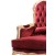 Πολυθρόνα Λουις Κενζ με Ξύλο Ανεπεξέργαστο & Βελούδο Ύφασμα - Κ16-6270-Armchair Κ16-6270 