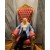 θρόνος Σκαλιστός Μπαρόκ με Ξύλο Ανεπεξέργαστο & Βελούδο Ύφασμα - Κ16-6273-Armchair Κ16-6273 