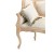 Καναπές Διθέσιος Λουις Κενζ Χειροποίητος σε φυσικό μασίφ ξύλο καρυδιάς-Sofa K16-8150 