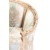 Καναπές Διθέσιος Λουις Κενζ Χειροποίητος σε φυσικό μασίφ ξύλο καρυδιάς-Sofa K16-8154 