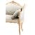 Καναπές Διθέσιος Λουις Κενζ Χειροποίητος σε φυσικό μασίφ ξύλο καρυδιάς-Sofa K16-8156 