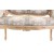 Καναπές Διθέσιος Λουις Κενζ Χειροποίητος σε φυσικό μασίφ ξύλο καρυδιάς-Sofa K16-8157 