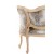 Καναπές Διθέσιος Λουις Κενζ Χειροποίητος σε φυσικό μασίφ ξύλο καρυδιάς-Sofa K16-8157 