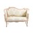 Καναπές Διθέσιος Λουις Κενζ Χειροποίητος σε φυσικό μασίφ ξύλο καρυδιάς-Sofa K16-8160 