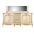 Μπουφές με Καθρέφτη σε φυσικό σκαλιστό σκαλιστός-Buffet K16-1204 