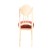 Καρέκλα Λουις Σεζ Σκαλιστή σε φυσικό μασίφ ξύλο καρυδιάς-Chair K16-5095 