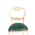 Καρέκλα Λουις Κενζ Σκαλιστή σε φυσικό μασίφ ξύλο καρυδιάς-Chair K16-5099 