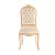 Καρέκλα Λουις Κενζ Σκαλιστή Καπιτονέ σε φυσικό μασίφ ξύλο καρυδιάς-Chair x-5101 