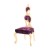 Καρεκλά Ροκοκό Βελούδο με Φύλλο Χρυσού - K16-5102-Chair K16-5102 
