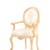 Πολυθρόνα Λουις Κενζ με Ξύλο Ανεπεξέργαστο & Βελούδο Ύφασμα - Κ16-6289-Armchair Κ16-6289 