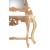 Κονσόλα με καθρέφτη σε φυσικό ξύλο με μάρμαρο-Console K16-7055 
