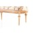 Καναπές Διθέσιος Λουις Σεζ Χειροποίητος σε φυσικό μασίφ ξύλο καρυδιάς-Sofa K16-8169 