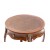 Τραπέζι Στρογγυλό με μπρούτζινες διακοσμήσεις-Table K16-3457 