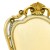 Καρέκλα Μπαρόκ Τραπεζαρίας Μασίφ Καρυδιά Λάκα Χρυσή - K01-5104-Chair K01-5104 