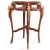 Τραπέζι Βιτρίνα Στρογγυλό με μπρούτζινες διακοσμήσεις-Table K16-3143 