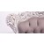 Μπερζέρα Μπαρόκ XL Μασίφ Καρυδιά Χειροποίητη Λάκα Μπεζ & Πατίνα -Κ16-6298-Baroque Armchair Κ16-6298 