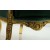 Μπερζέρα Μπαρόκ Μασίφ Καρυδιά Χειροποίητη Με Φύλλο Χρυσού & Πράσινο Βελούδο - K17-6320-Baroque Armchair K17-6320 