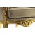 Μπερζέρα Μπαρόκ Μασίφ Καρυδιά Χειροποίητη Με Φύλλο Χρυσού και σκούρο Μπεζ Βελούδο - K17-6331-Baroque Armchair K17-6331 