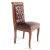 Καρέκλα Γραφείου Καπιτονέ Μασίφ Καρυδιά-French Chair A-5026 
